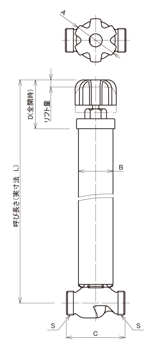不凍水抜栓 MT-2 （竹村製作所） 配管資材・工具の販売店 よろずや清兵衛